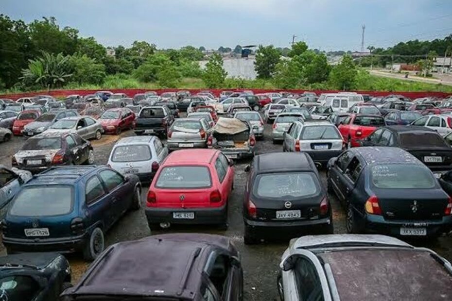 Leilão do Detran-PB tem 294 veículos disponíveis