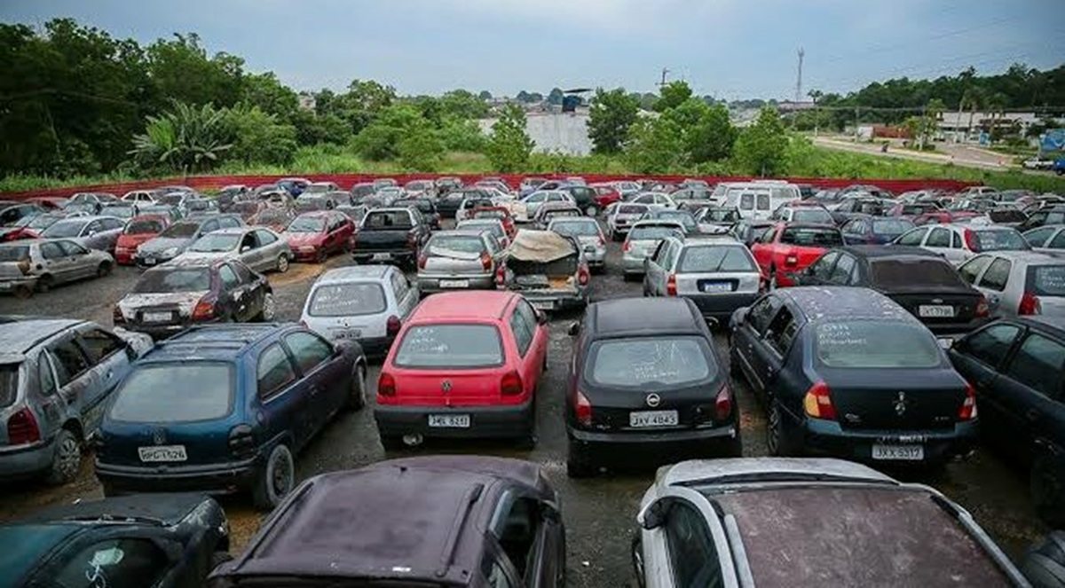 Leilão do Detran-PB tem 294 veículos disponíveis
