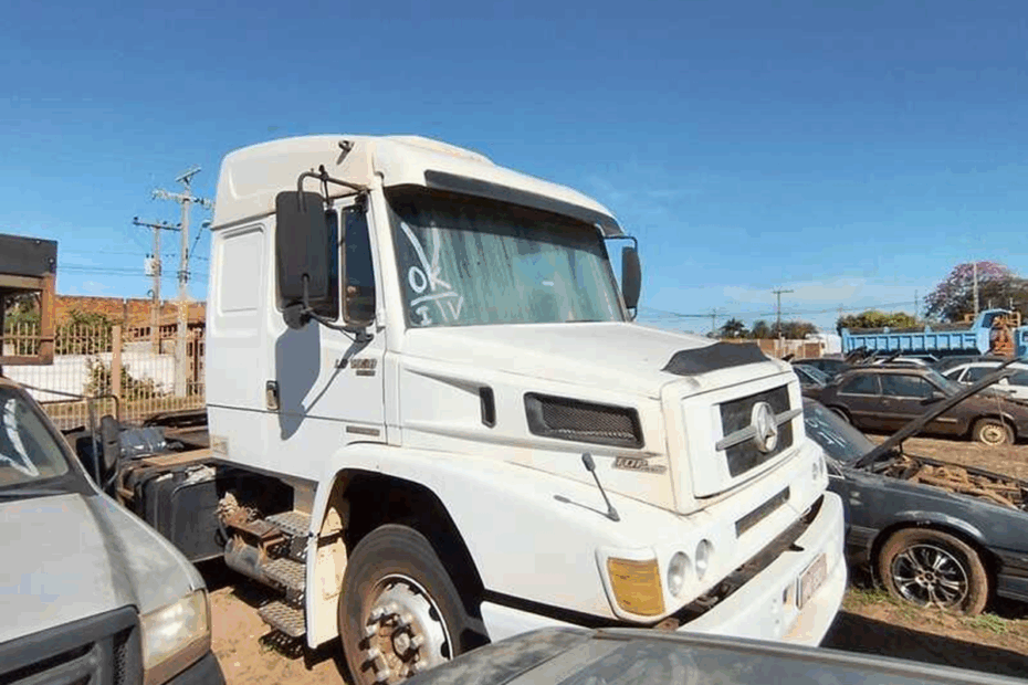Leilão do Ministerio da Justiça tem Caminhão Mercedes e Scania e carros