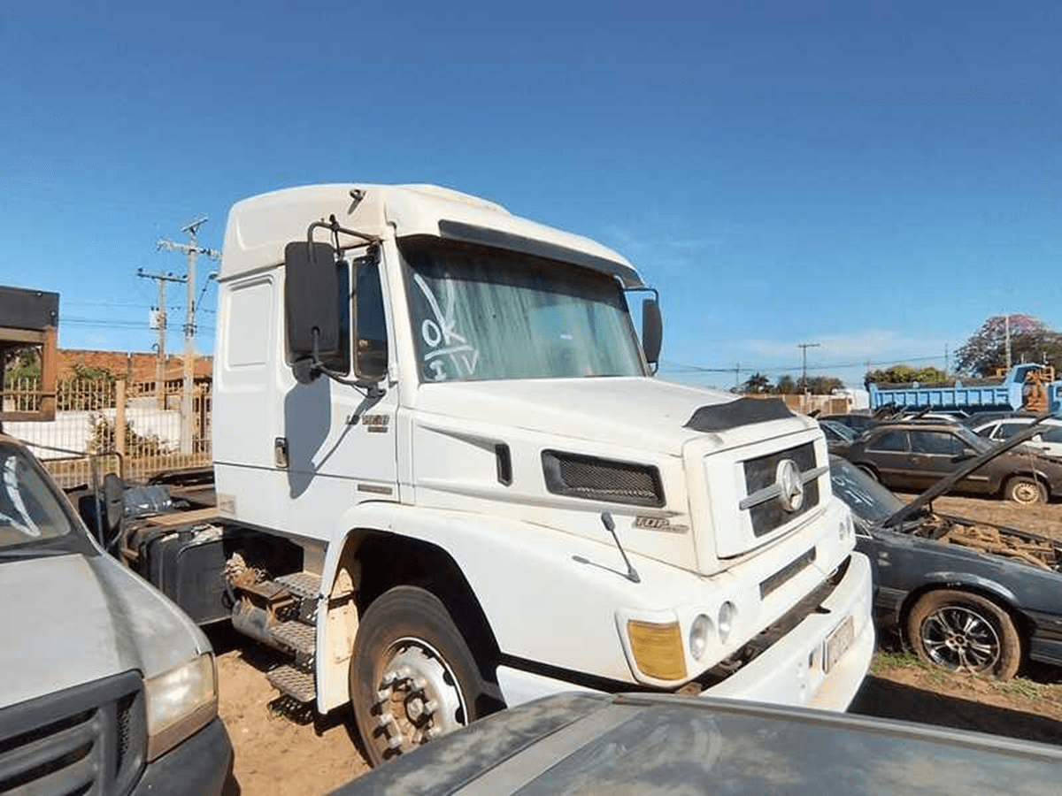 Leilão do Ministerio da Justiça tem Caminhão Mercedes e Scania e carros