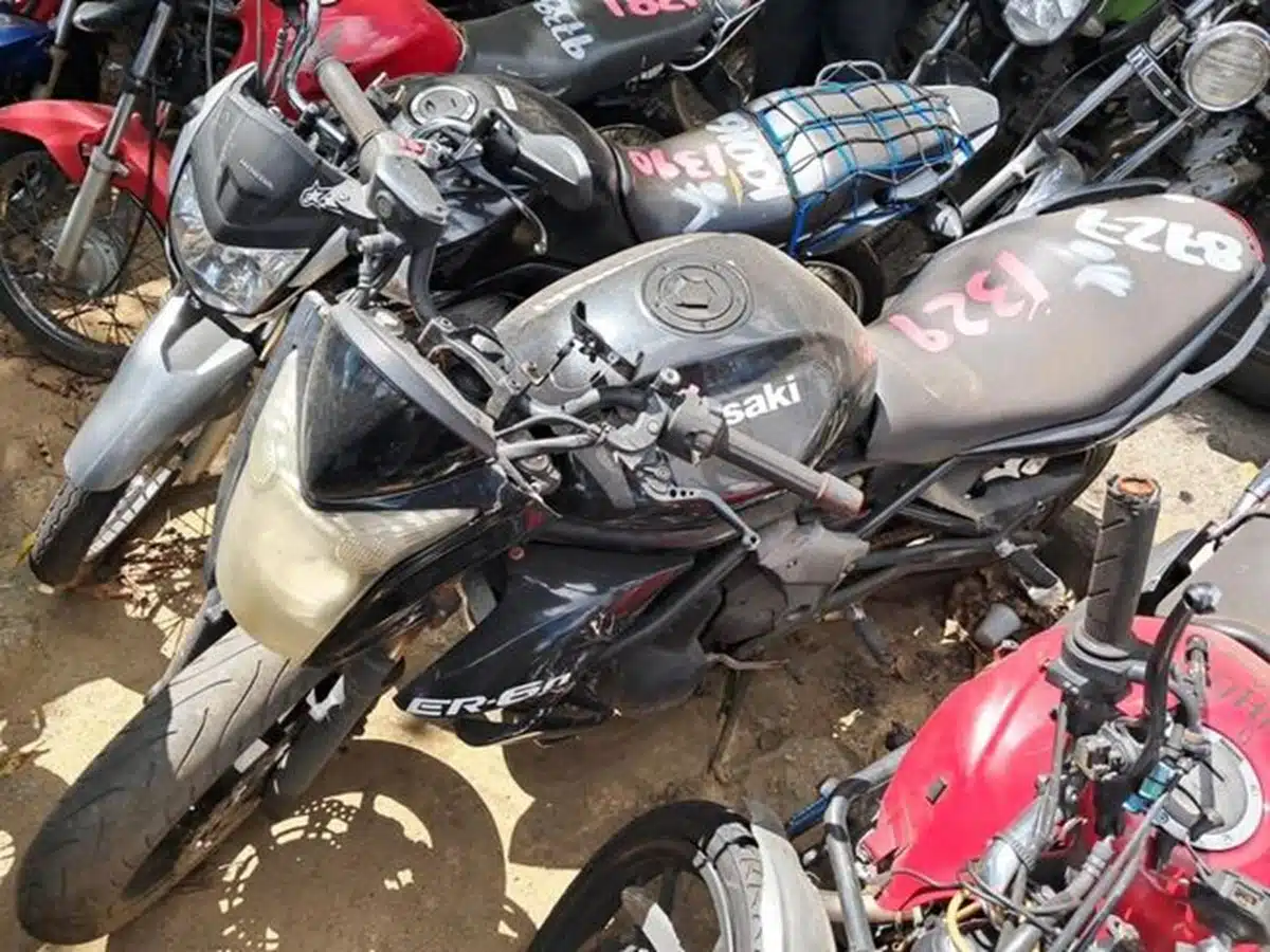 Motos leilão do Detran São Paulo