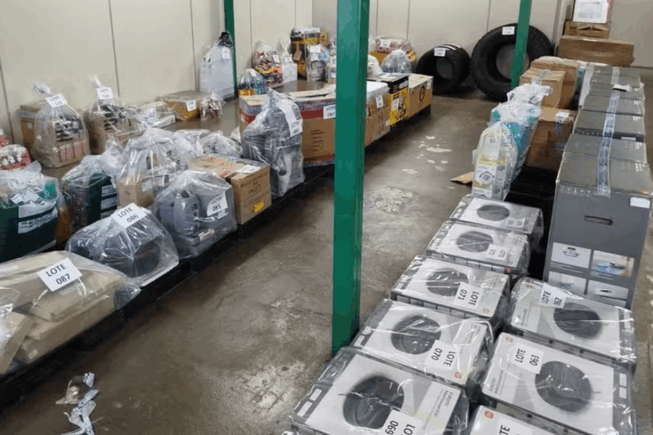 Sefaz-MS realiza leilão online com mais de 300 itens apreendidos, incluindo iPhone, Starlin, drone e caixas de som JBL