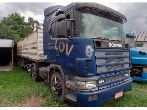 CAMINHÃO SCANIA R124 Leilão da Justiça estadual do Rio Grande do Sul