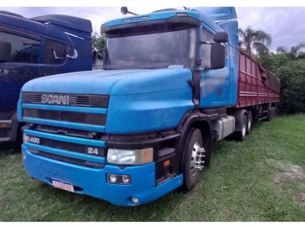 CAMINHÃO SCANIA T124 Leilão da Justiça estadual do Rio Grande do Sul