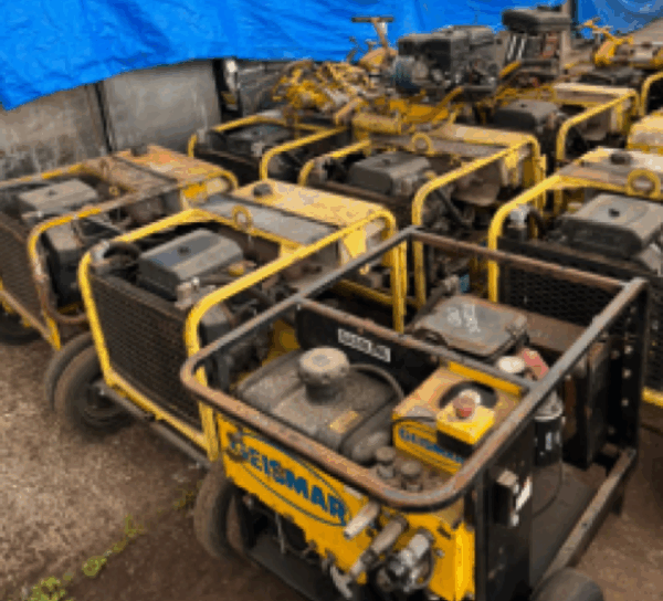 Gerador de energia e Equipamentos de Apoio Leilão da Vale oferece caminhões