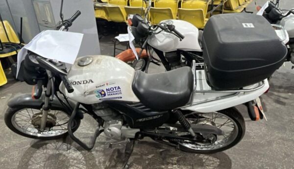MOTOCICLETA, CG 125 KS CARGO Leilão da Prefeitura de Manaus