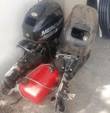 MOTORES DE POPA Leilão de caminhão e caminonets 4x4