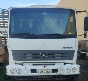 Mercedes BENZ ATRON 2729 Leilão Judicial Tem Caminhão Munck, Trator Ford e Kombi