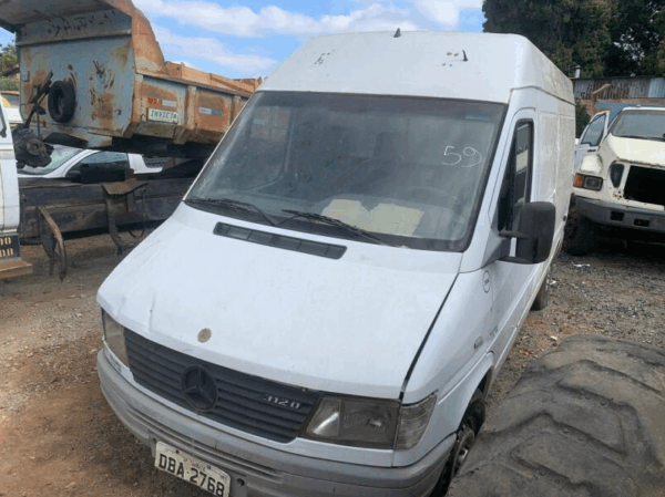 Mercedes BENZ SPRINTER 1 Leilão da Prefeitura de Taubaté Vende Vans, Caminhões e Tratores