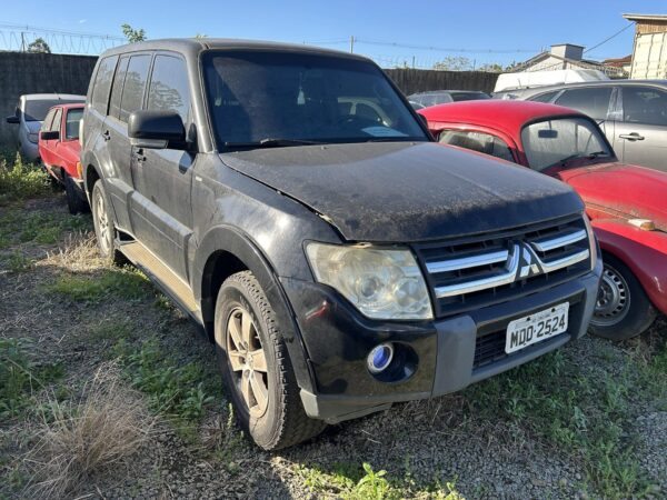 PAJERO GLS leilão veículos aprendidos da Polícia Federal contra o crime organizado
