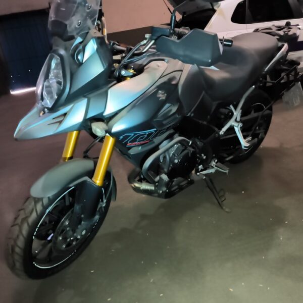 moto SUZUKI VSTROM1000 A 2017 Leilão da Polícia Federal no combate ao crime organizado