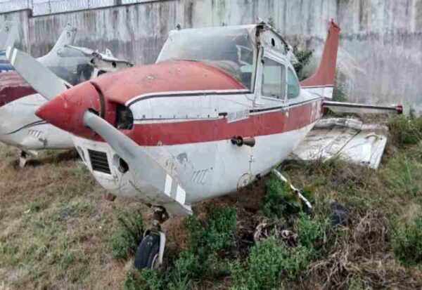 Aeronave Classe Avião Asa Fixa Motor leilão de combate ao crime organizado