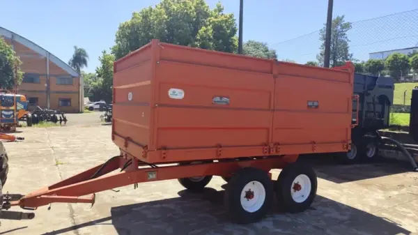 CARRETA METÁLICA 6 TONELADAS Leilão Agro Auriverde