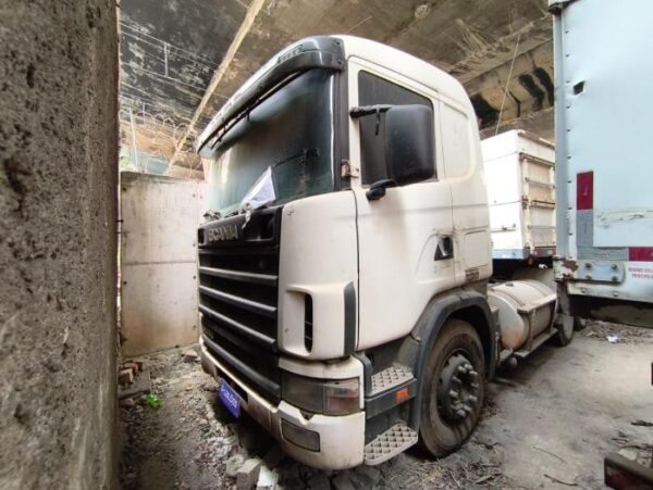 Caminhão SCANIA R11 Leilão de Combate ao trafico de drogas