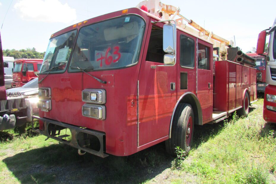 Caminhão SIMON 1992 Leilão Governo de São Paulo