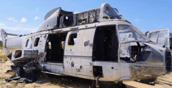 Helicóptero ANV UH-14 Leilão da marinha