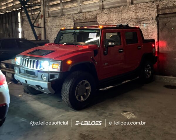 Hummer H2 Leilão de Combate ao trafico de drogas