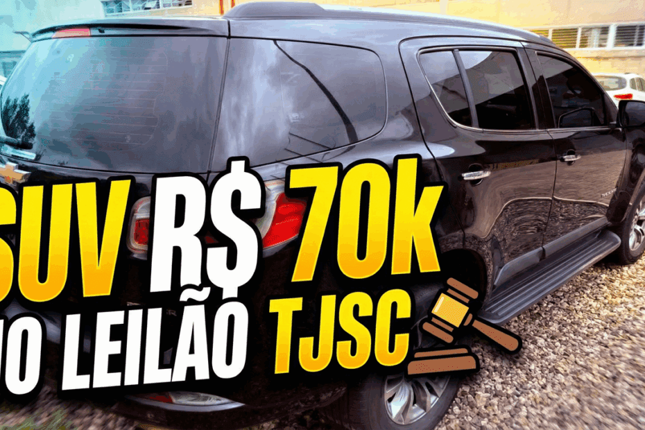 Leilão do Tribunal de Justiça oferece carros e caminhonetes seminovas a partir de R$ 15 mil