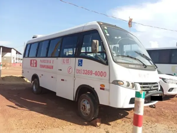 MICRO ÔNIBUS RODOVIÁRIO MARCO POLO VOLARE Leilão renovação de frota de empreiteira