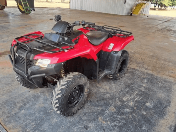 QUADRICICLO HONDA TRX 42 leilão do agronegócio