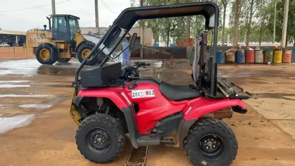 QUADRICICLO HONDA TRX 42 leilão do agronegócio