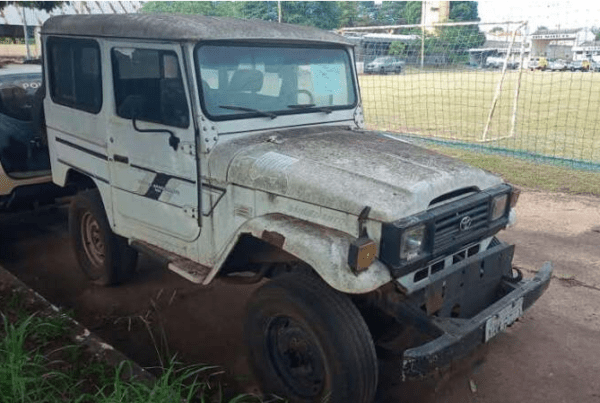 TOYOTA BANDeirante leilão de viaturas da Polícia Militar