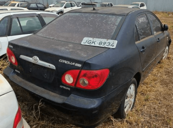TOYOTA COROLLA leilão de combate ao crime organizado com veículos aprendidos pela policia federal