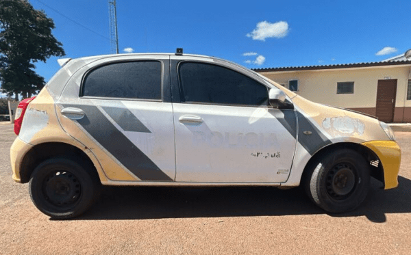 TOYOTA ETIOS HB XS leilão de viaturas da Polícia Militar