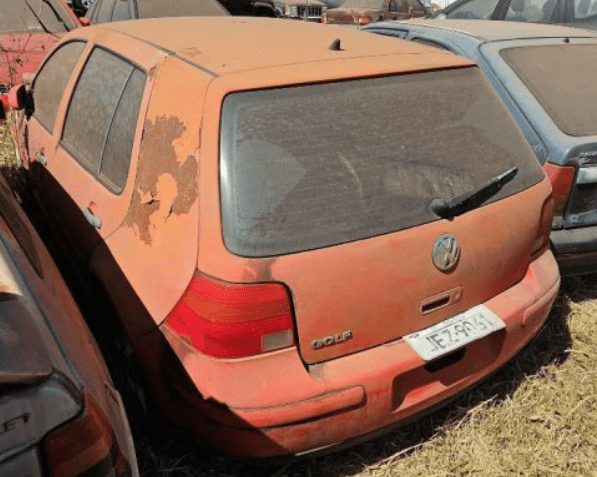 Volkswagen GOLF leilão de combate ao crime organizado com veículos aprendidos pela policia federal