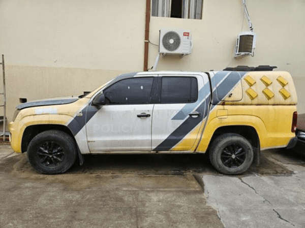 caminhonete AMAROK leilão de viaturas da Polícia Militar