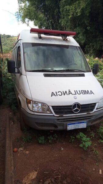 AMBULÂNCIA Mercedes BENZ Sprinter Leilão veiculos prefeitura