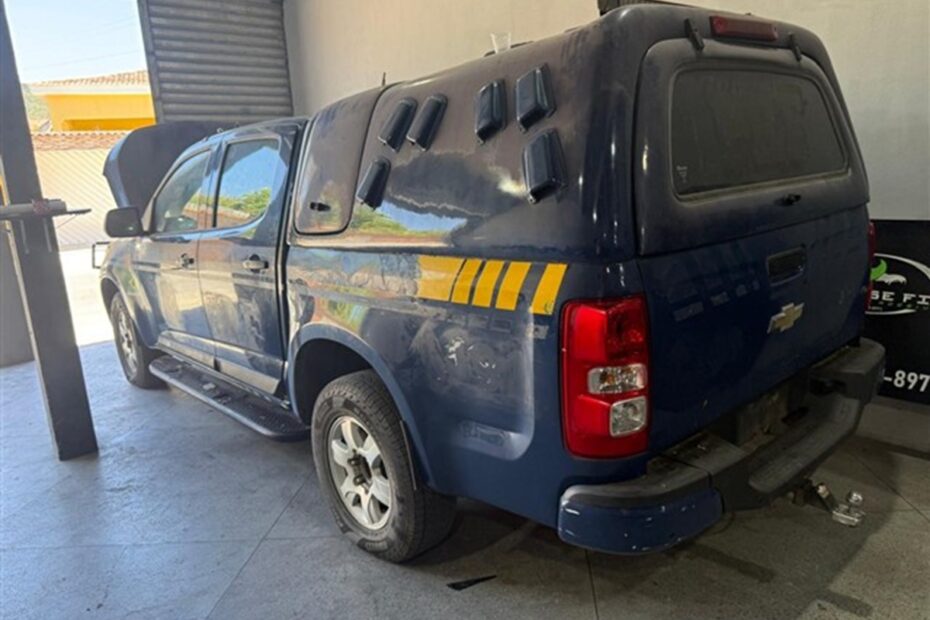 CAMINHONETE CHEVROLET S10 LT leilão veículos de prefeitura