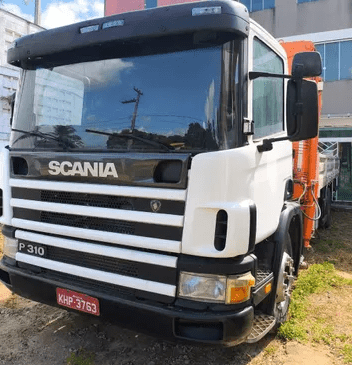 Caminhão Scania Leilão veiculos de Companhia de Transito