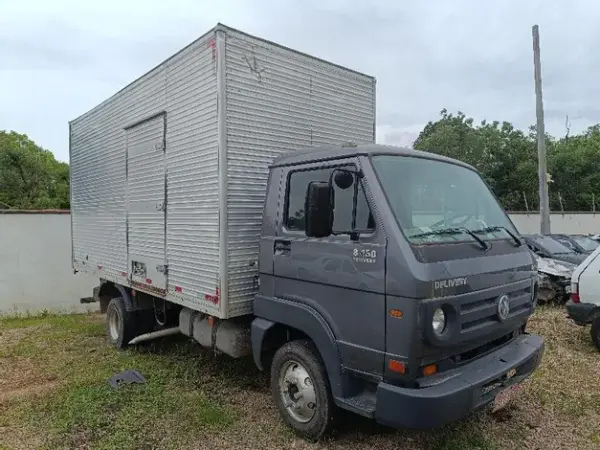 Caminhão Volkswagen 8.150E DELIVERY Leilão da PRF tem 85 carros, caminhão e motos