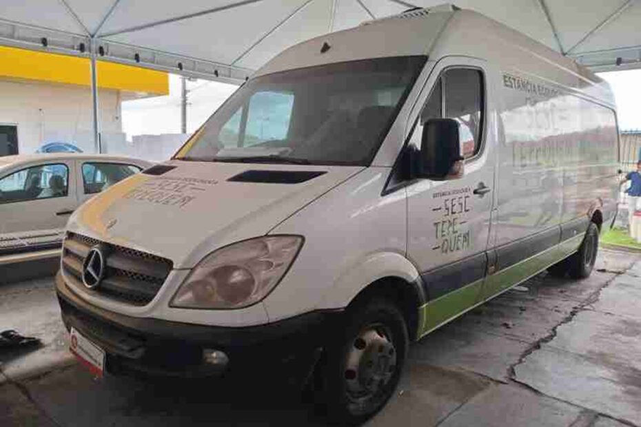 MERCEDES BENZ Sprinter Leilão do SESC tem Sprinter, Caminhão