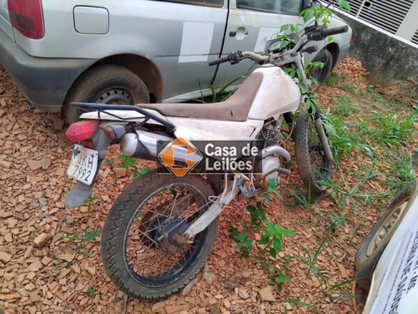 MOTOCICLETA - YAMAHA XTZ Leilão de veiculos prefeitura