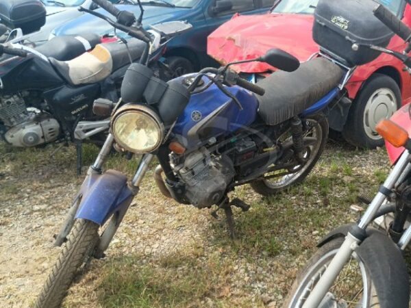 Moto YAMAHA YBR 125K Leilão do DER São Paulo