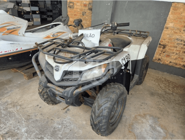 Quadriciclo Yamaha Leilão do Fundo Social de São Paulo