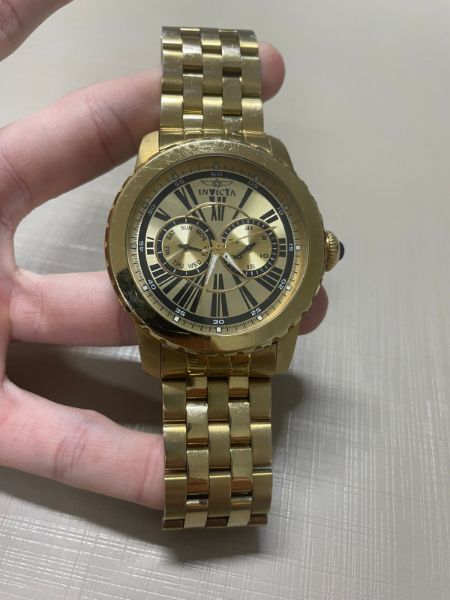 Relógio marca Invicta leilão de combate ao trafico de drogas