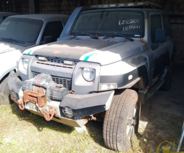 TROLLER T4 XLT leilão frota veículos do Governo Estadual