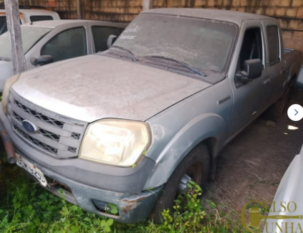 caminhonete FORD RANGER XL 13 leilão frota veículos do Governo Estadual