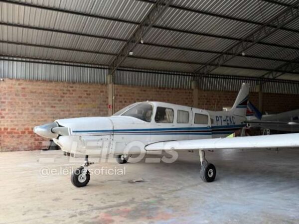Aeronave modelo EMB-720C 1 Leilão da Justiça Federal em SP
