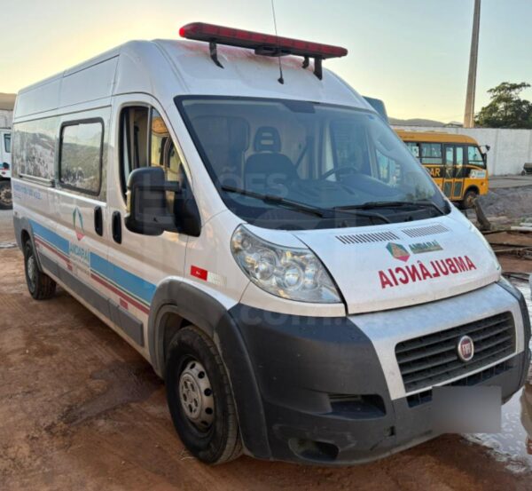 Fiat Ducato Green Ambulância Leilão de veiculos prefeitura