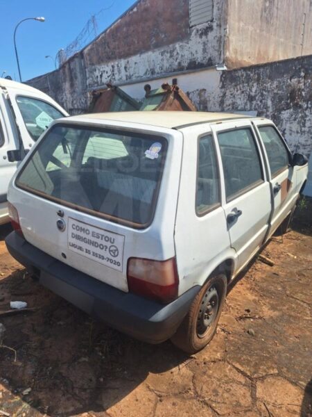 Fiat Uno Mille Economy Leilão veiculos de prefeitura