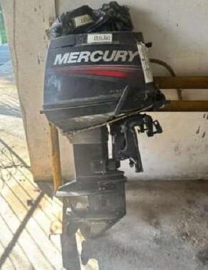 MOTOR DE POPA MARCA MERCURY MARINE Leilão de combate ao trafico de drogas
