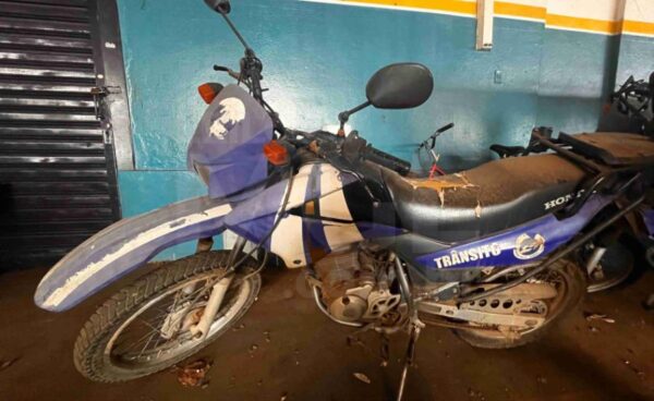 Motocicleta Honda NXR150 BROS ES Leilão veiculos de prefeitura