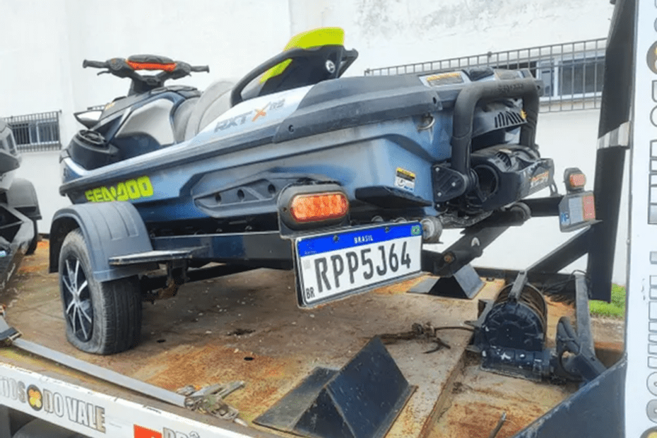 Jetski SEADOO RXTX RS 1 Leilão de apreensões da policia Civil