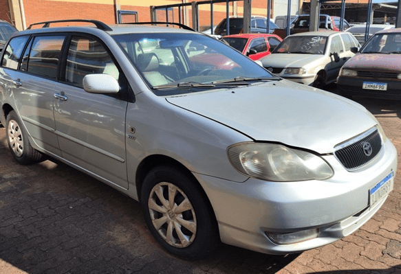 TOYOTA FIELDER leilão de veiculos da receita federal