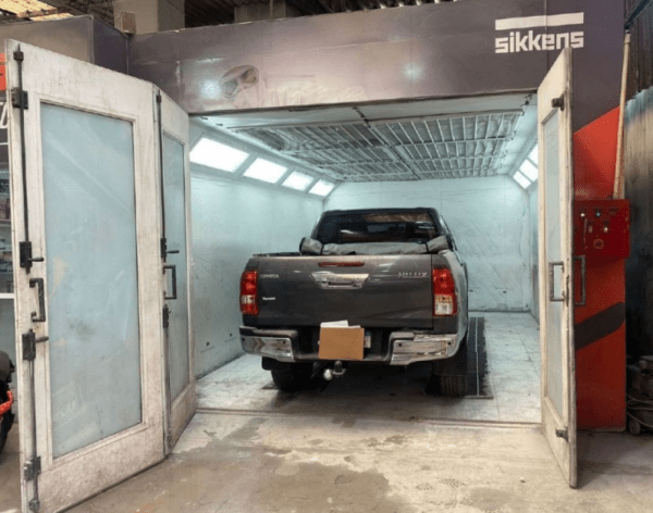 CABINE DE PINTURA PRESSÃO POSITIVA leilão TRT