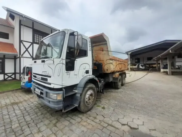 CAMINHÃO IVECO EUROCARGO leilão veiculos frota de prefeitura